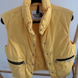 Vintage North Face Yellow Vest
